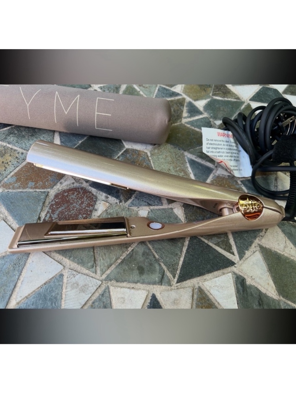 Tyme pro 2-in-1 curling & straightening iron
